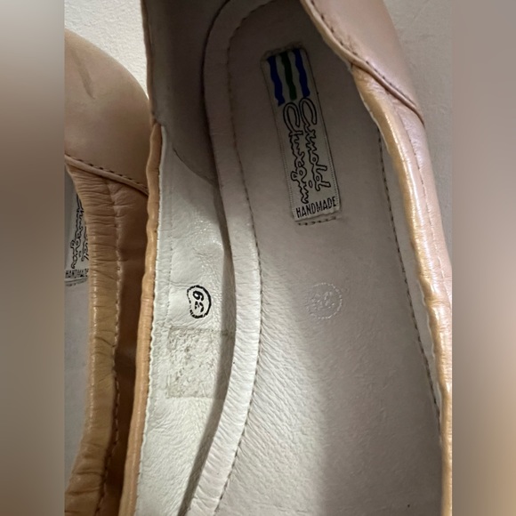 Arnold Churgin | Gold All Leather Ballet Flats - Picture 6 of 8